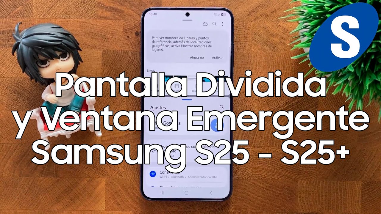 Como Abrir 2 Aplicaciones en Pantalla Dividida en un Samsung S25 y S25 Plus - Samsungizate