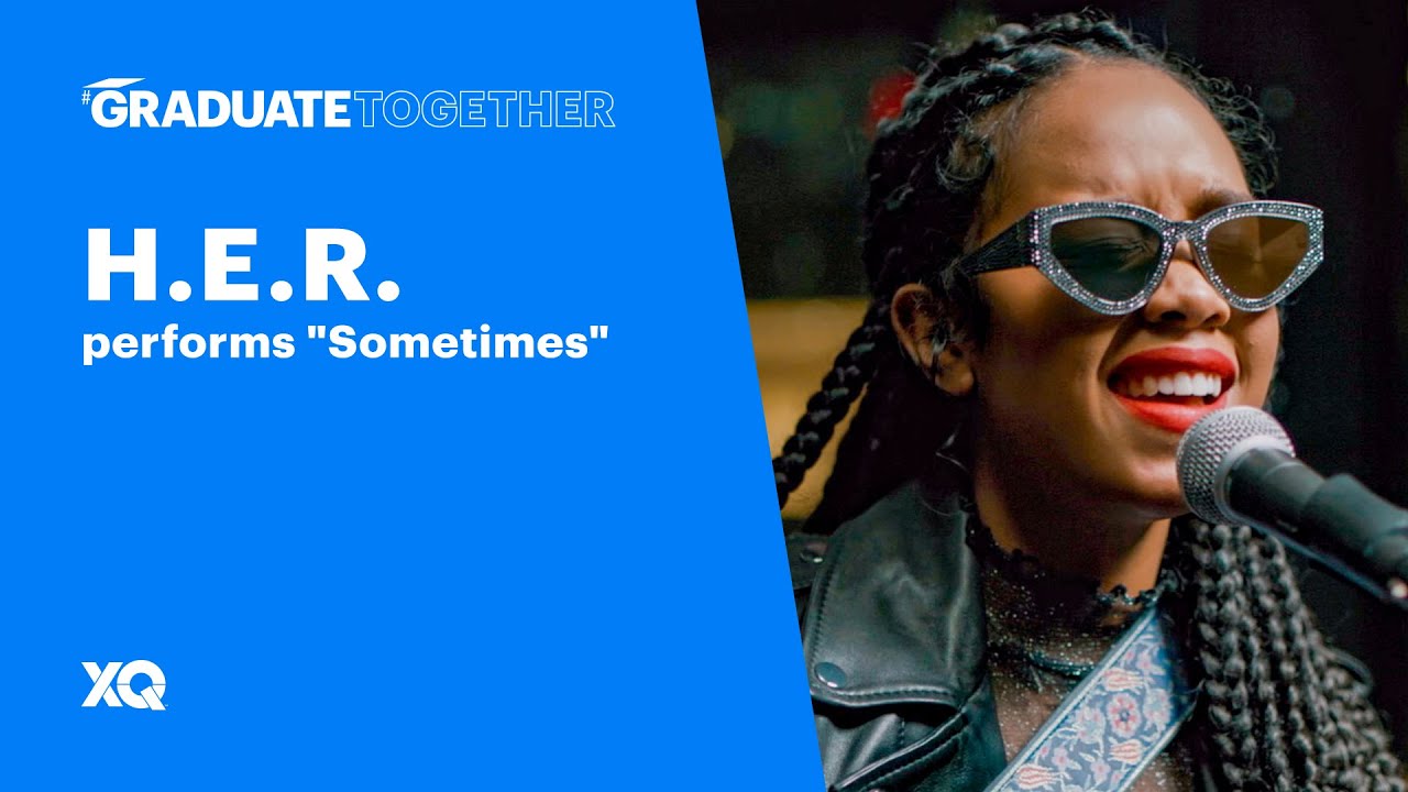 H.E.R. Performs 'Sometimes' on Graduate Together | #GraduateTogether