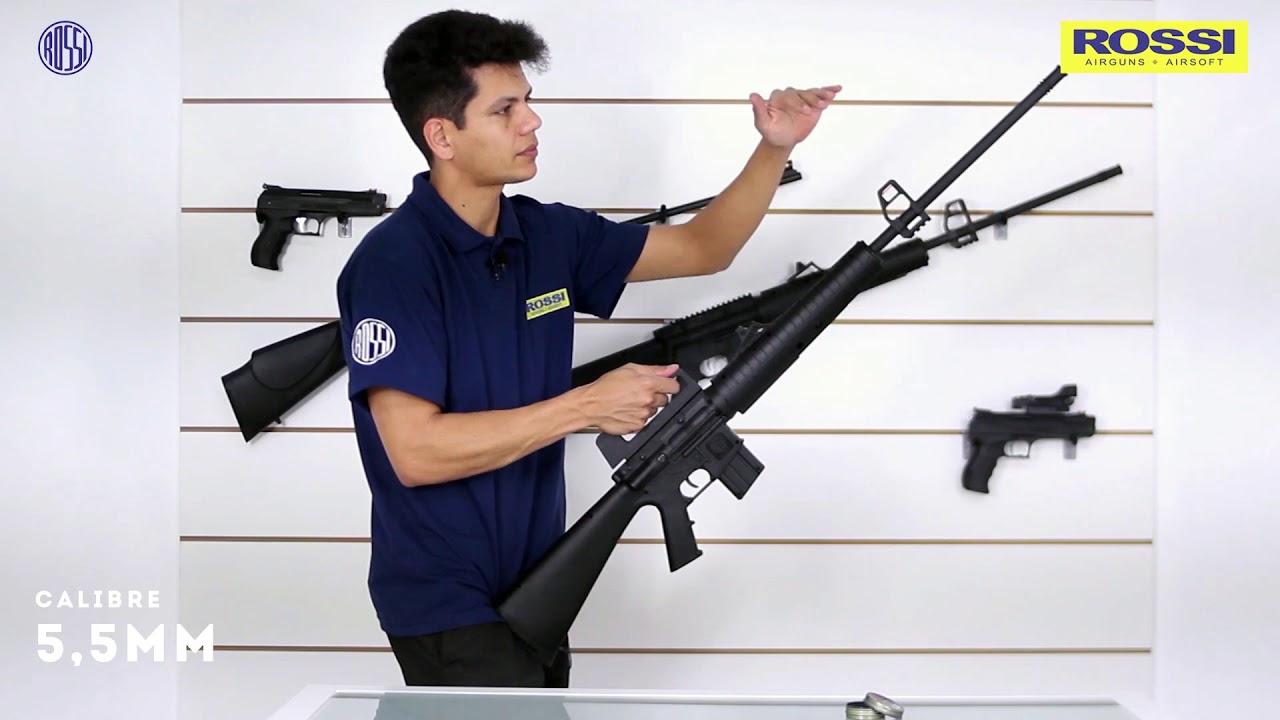 Review da Carabina de Pressão M-16R S