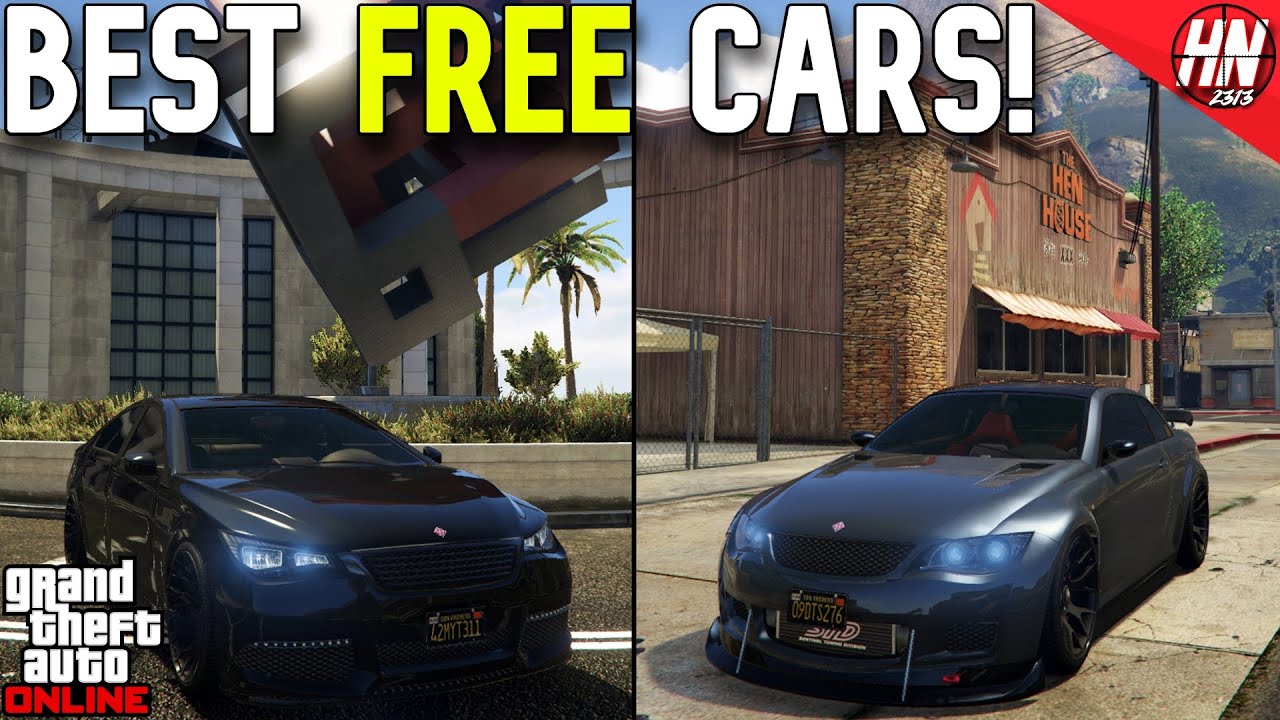 Top 10 Free / Off The Street Cars In GTA Online