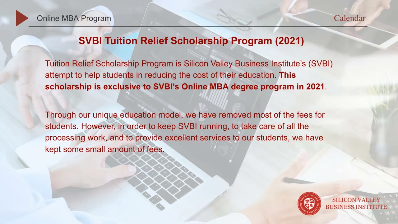 100% Online MBA- Tuition Free Scholarship