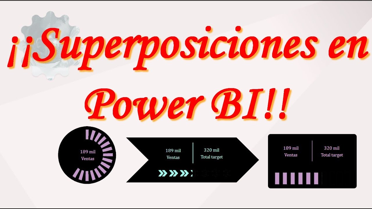 ¡¡Crea objetos visuales super chulos con superposiciones en Power BI!! 🔥📊💥