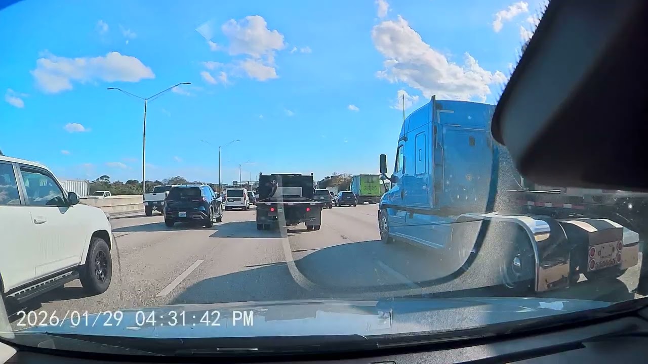 Dashcam Captures Florida’s ‘Snowpocalypse’ — Yes, This Really Happened!