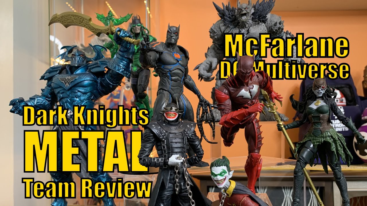 McFarlane Toys Dark Knights Metal DC Comics Action Figure Team Review and Ranking