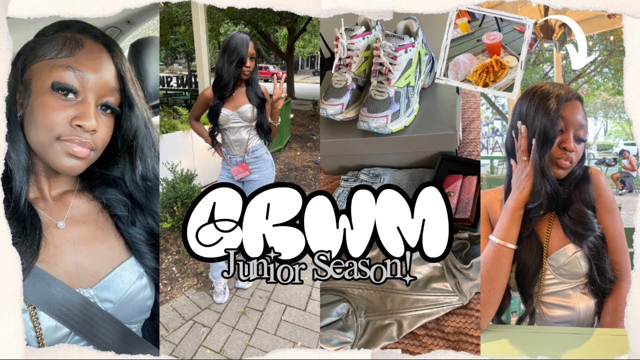 FIRST DAY OF JUNIOR YEAR GRWM + VLOG || Zahriya Lachell