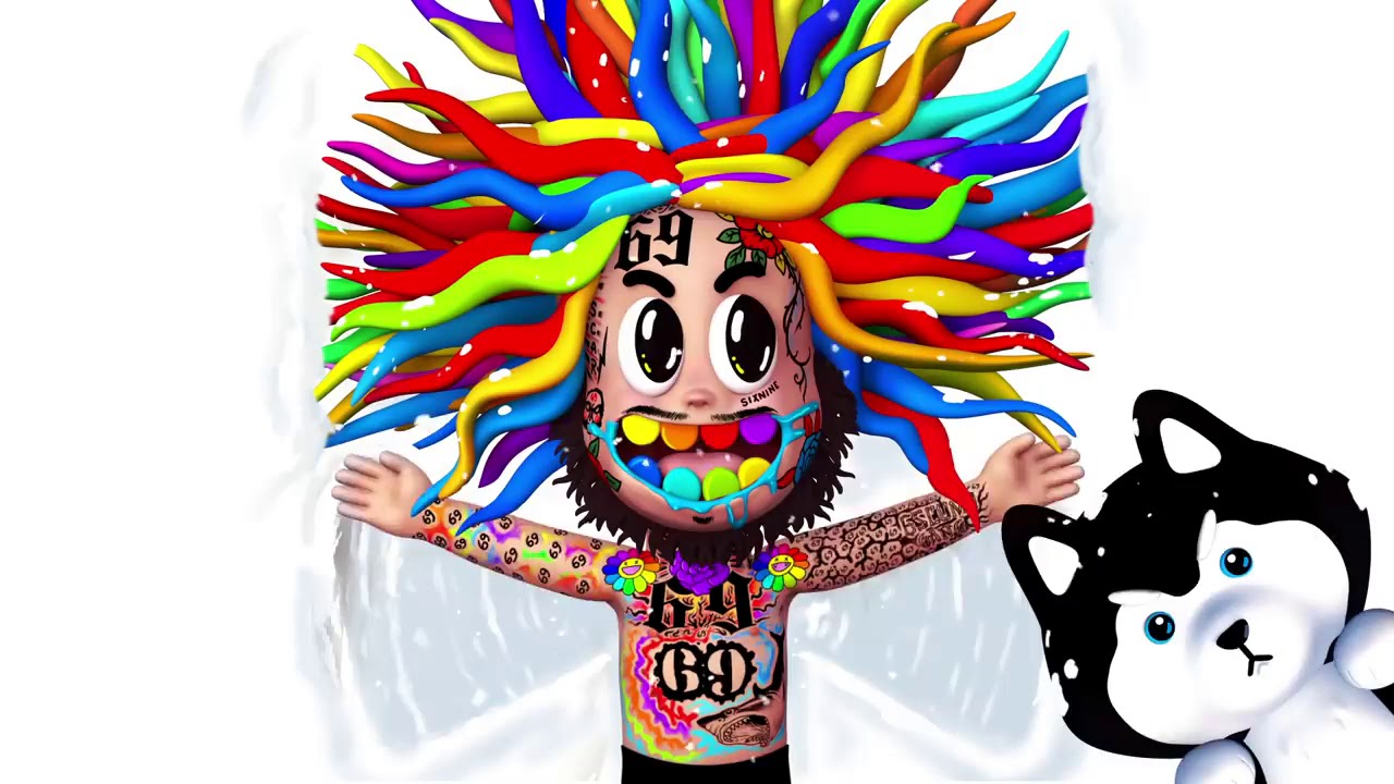 6ix9ine - ZAZA (Lyrics Official Video)