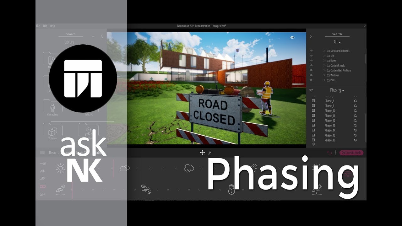 TwinMotion 2019 - Phasing