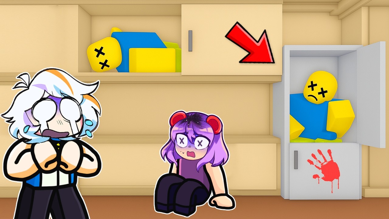 ESCONDE EL CUERPO ANTES DE QUE LLEGUE TU AMIGO COMPLETO (HIDE THE BODY ROBLOX)