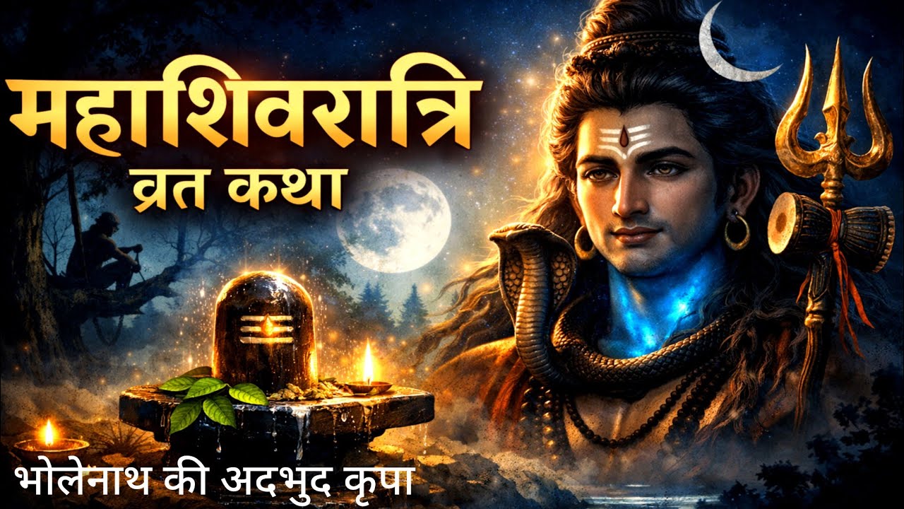 महाशिवरात्रि व्रत कथा🙏 | Mahashivratri Vrat Katha in Hindi | Mahashivratri