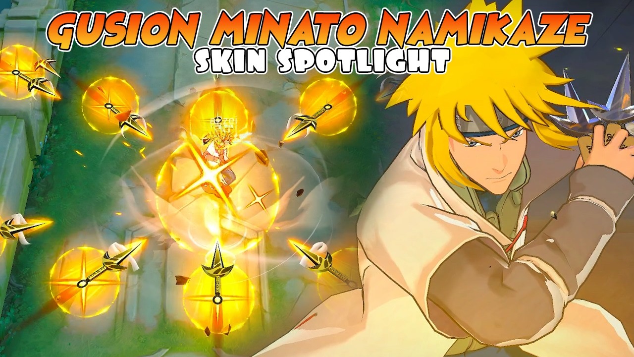 Gusion NEW Skin | Minato Namikaze Skin Spotlight