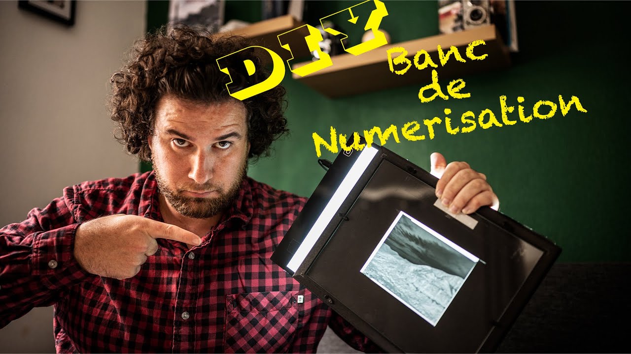 DIY : Le Banc de Numérisation. COMMENT NUMERISER SES NEGATIFS FACILEMENT( 24X36, 6X6X, 4X5)