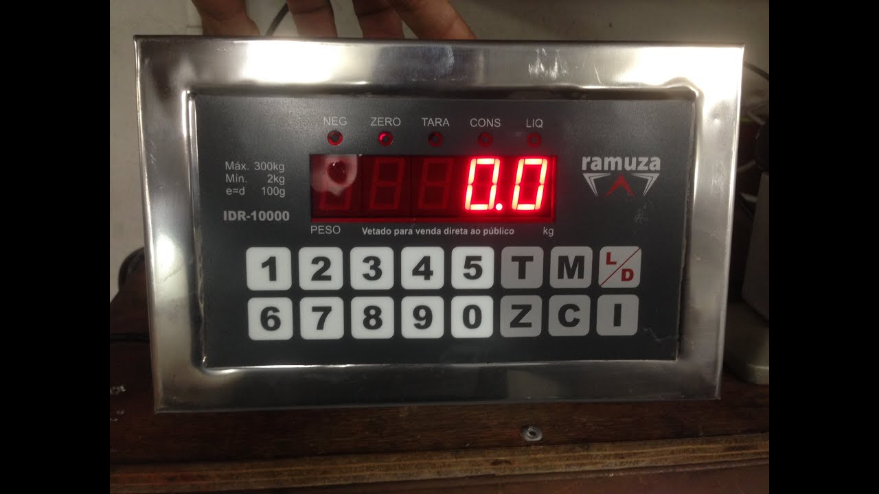 Calibração Indicador Ramuza IDR 10000