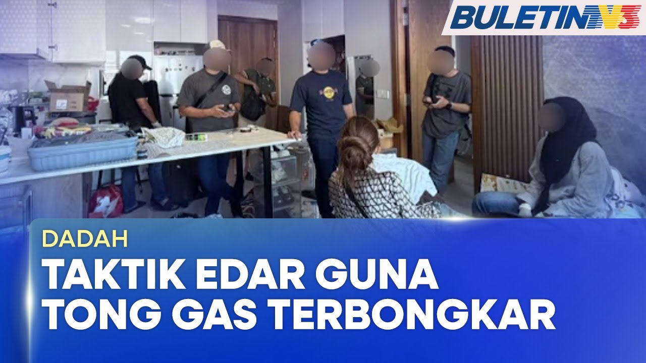 JENAYAH | Polis Bongkar Taktik Edar Dadah Guna Tong Gas, Belon Di Kelab Malam