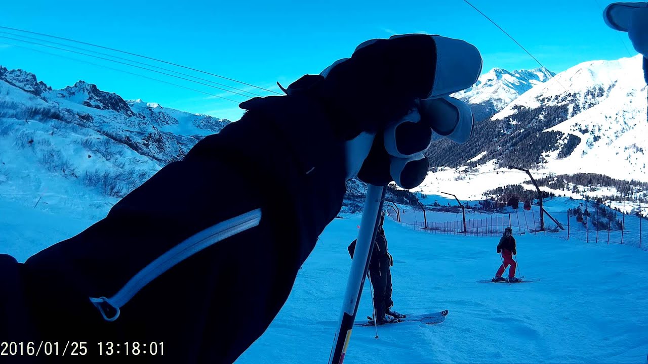 Passo Tonale 2016 Presena - Paradiso sjezd