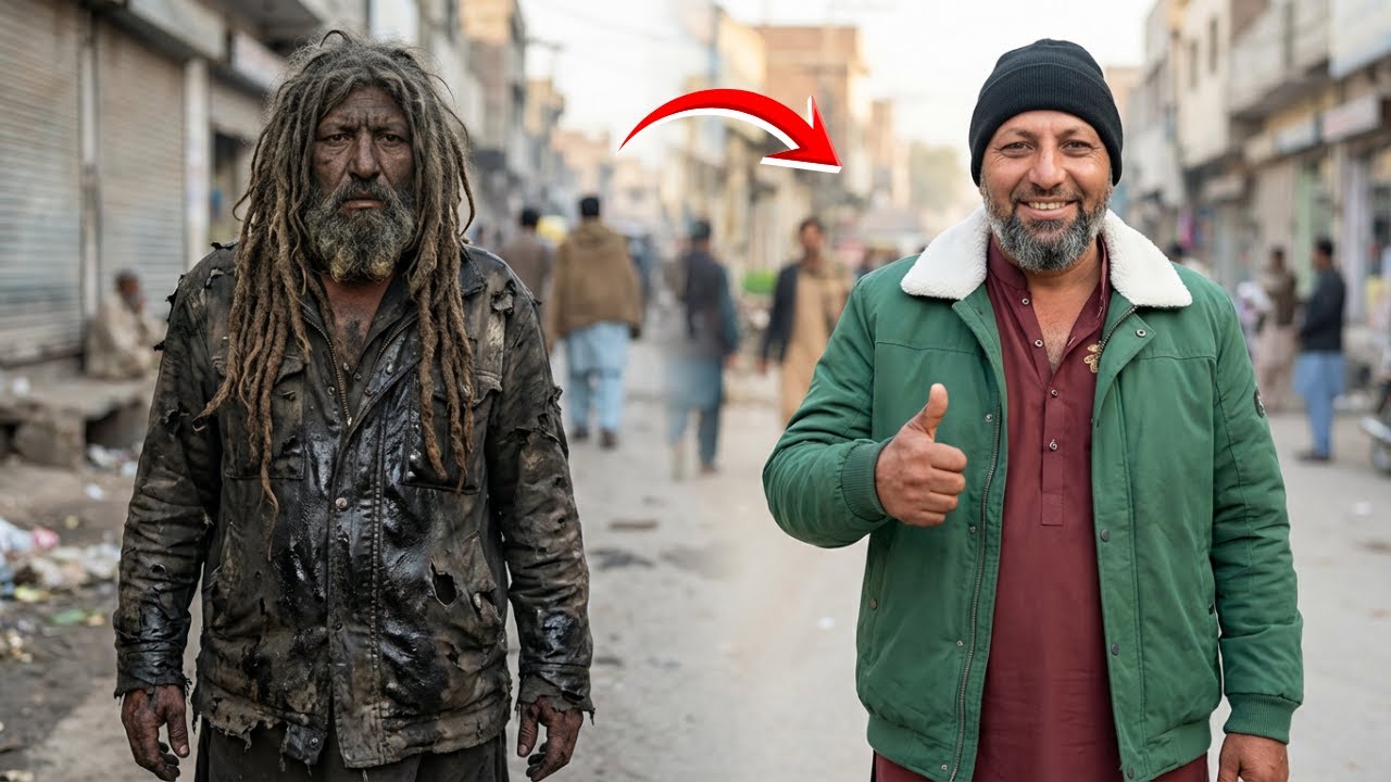 Rescued  70-Year Old Security Guard Living In Trash 💔 | Heartbreaking Makeover 😭