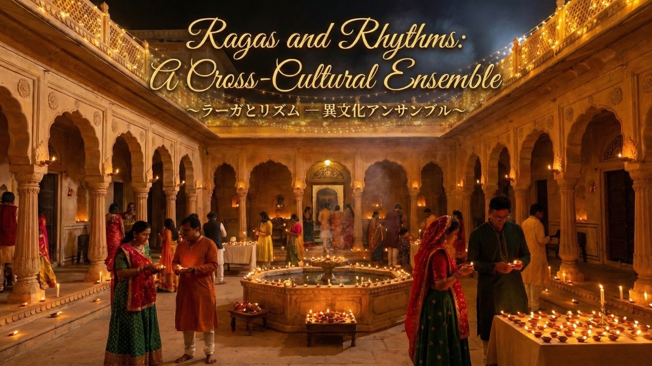 Ragas and Rhythms: A Cross-Cultural Ensemble　 〜ラーガとリズム — 異文化アンサンブル〜