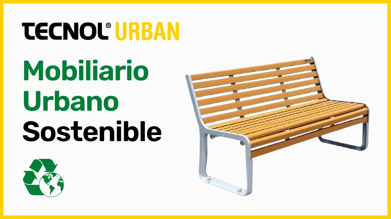 Bancos y papeleras urbanas ECO - El mejor mobiliario urbano para ciudades y poblaciones sostenibles