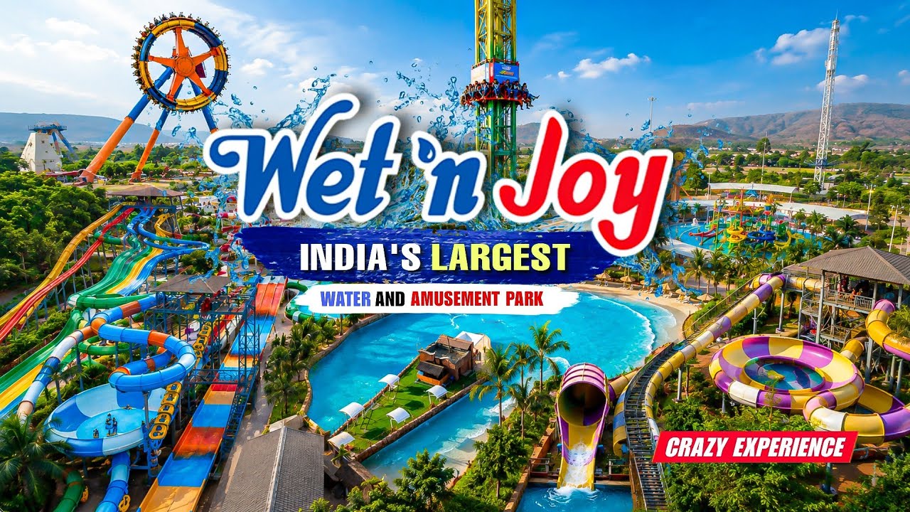 Wet N Joy Lonavala | India&rsquo;s Largest Water & Amusement Park Full Tour | Craziest Experience 