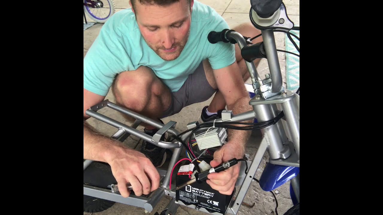Razor MX350 electric dirt bike battery replacement