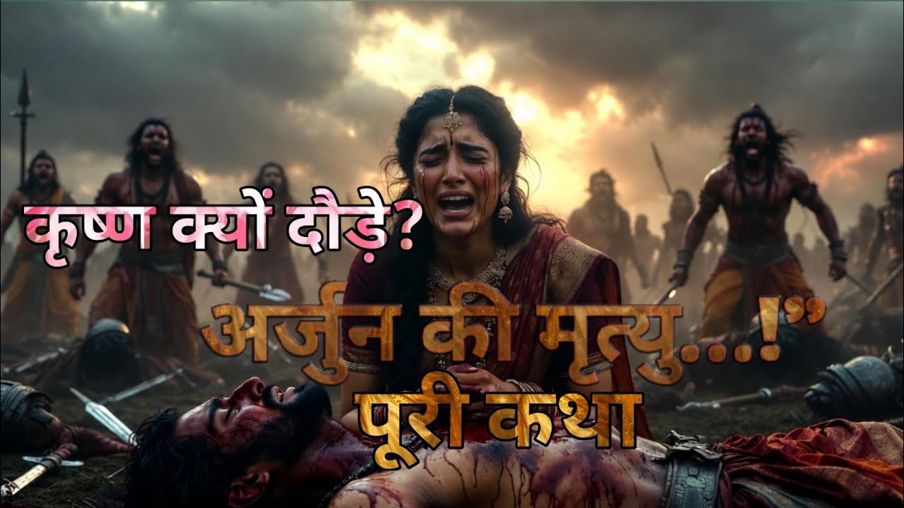 अर्जुन की मृत्यु…! कृष्ण क्यों दौड़े? | महाभारत की सबसे भावुक कथा