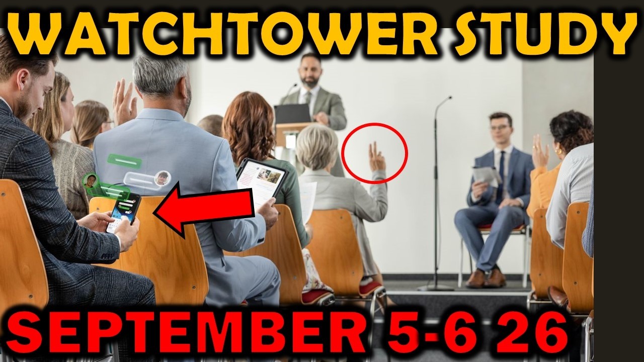WATCHTOWER STUDY FOR THIS WEEK September 5-6 2026