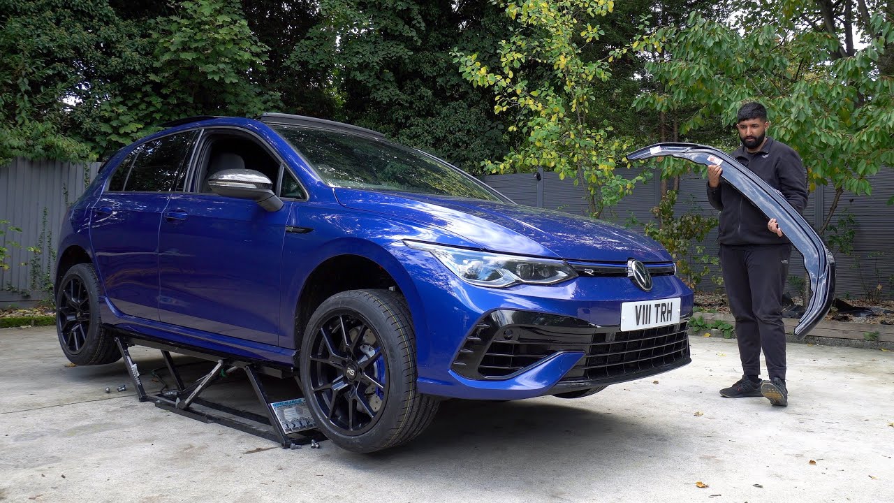 Transforming my VW GOLF R MK8 with these 5 MODS!