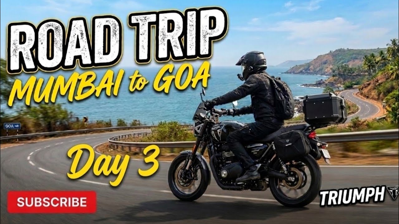 Mumbai to Goa Bike Ride |Day - 3 |West Ride