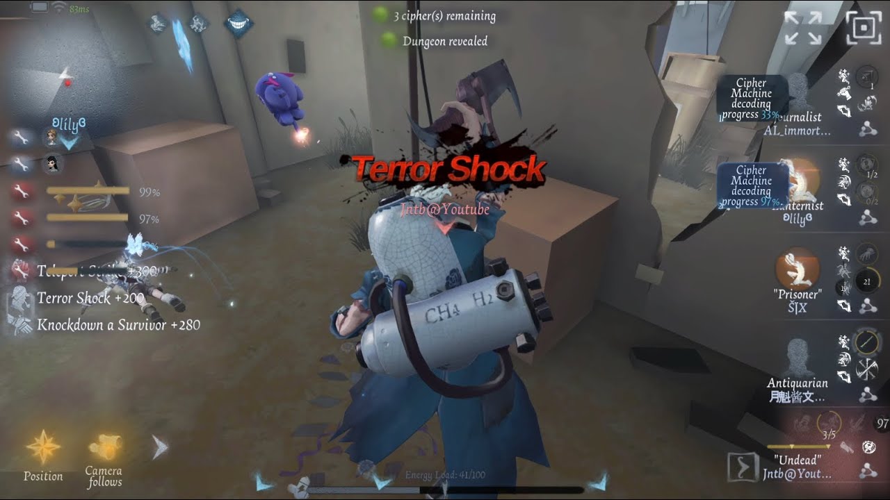 Identity V | S40 | Rank match | Undead | Arms Factory