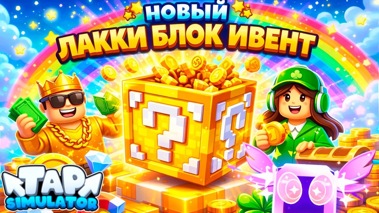 НОВЫЙ LUCKY BLOCK ИВЕНТ В TAP SIMULATOR РОБЛОКС! ROBLOX