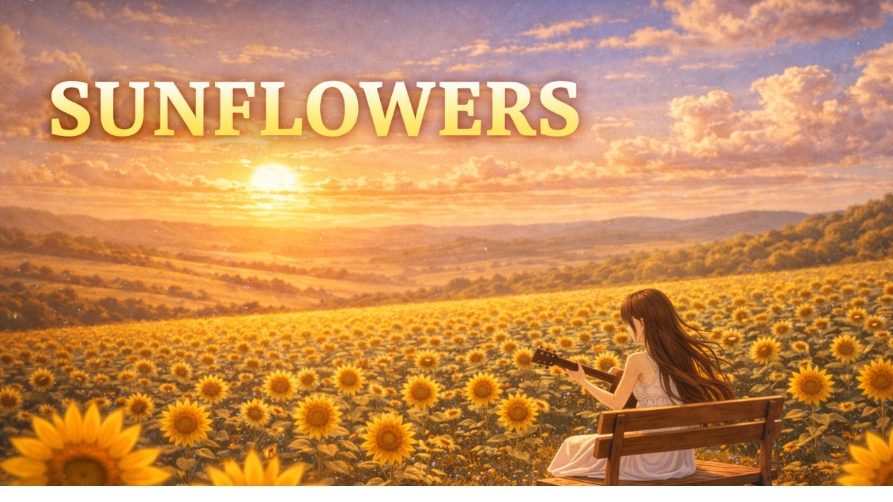 SUNFLOWERS | Emotional Acoustic Love Song (Female Vocal)