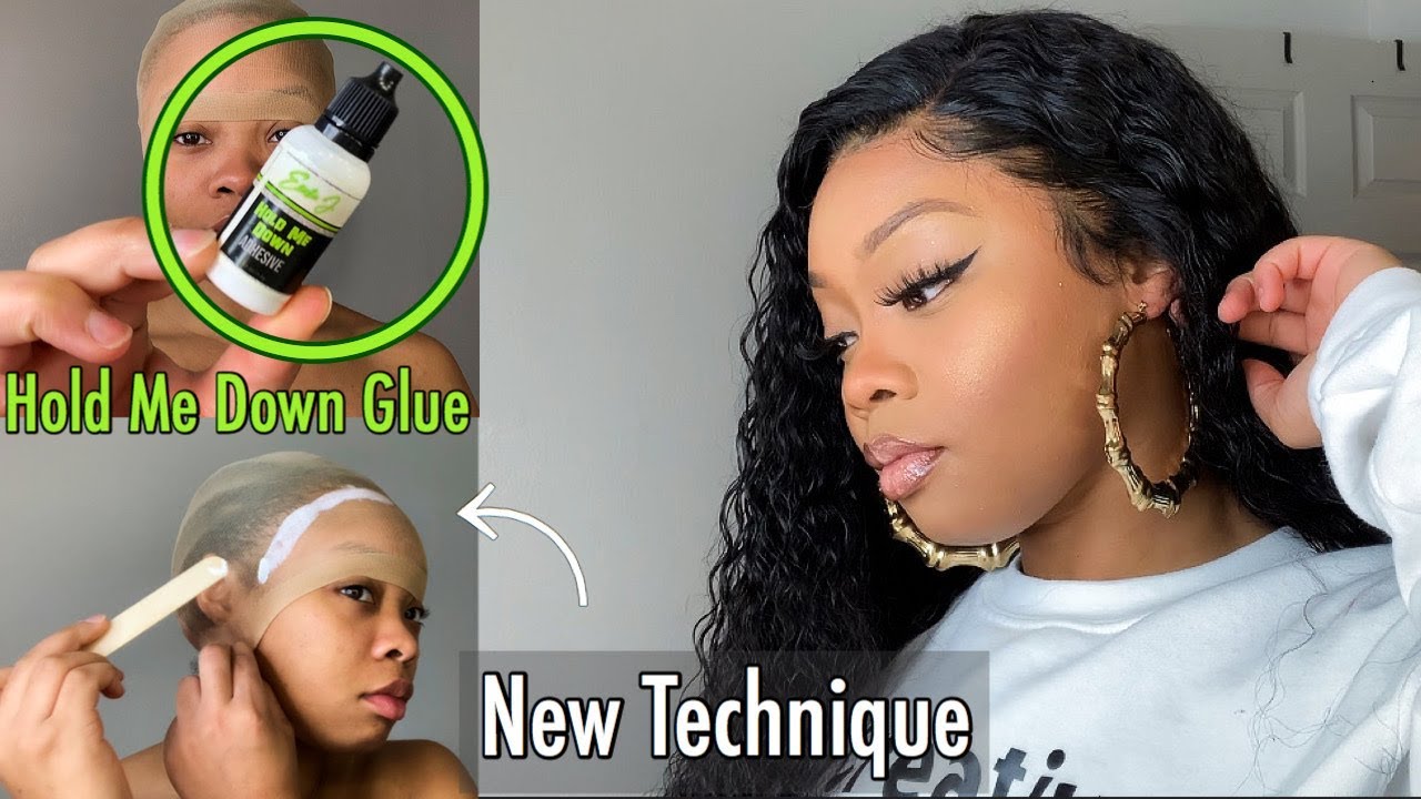 WHAT LACE?! Giving REAL HAIR Vibes - Hold Me Down Glue REVIEW - HairByErickaJ