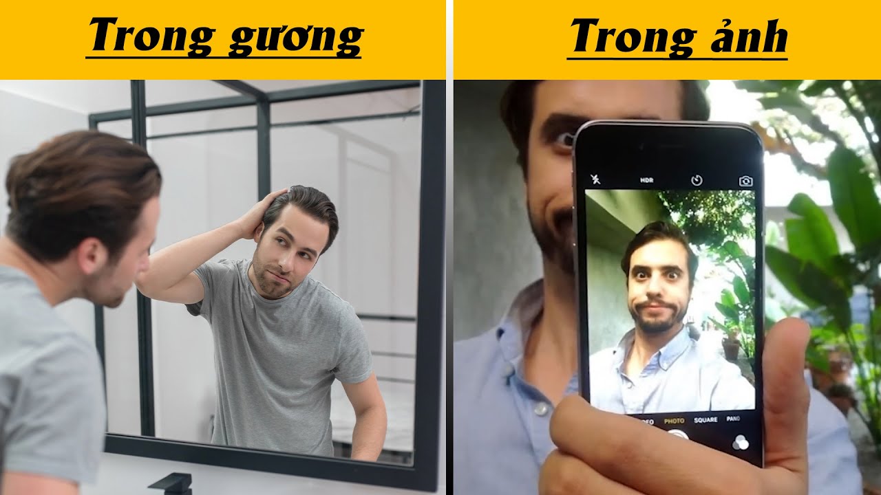 Vì Sao Bạn Trong Gương ĐẸP Hơn Trong Ảnh?