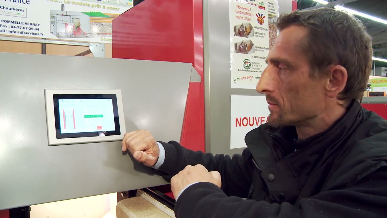GF Services - Régulation à écran tactile télégestion - Bois-Energie 2014
