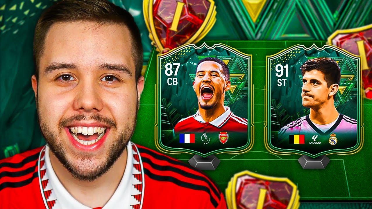 НАПАДАЮЩИЕ 91 КУРТУА И 87 САЛИБА! 🥶 Чемпионы FUT — FC 24 Ultimate Team