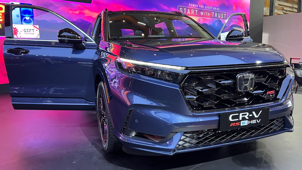 New 2026 Honda CR-V RS e:HEV // the Most Beautiful Hybrid SUV - Interior, Exterior, and Trunk