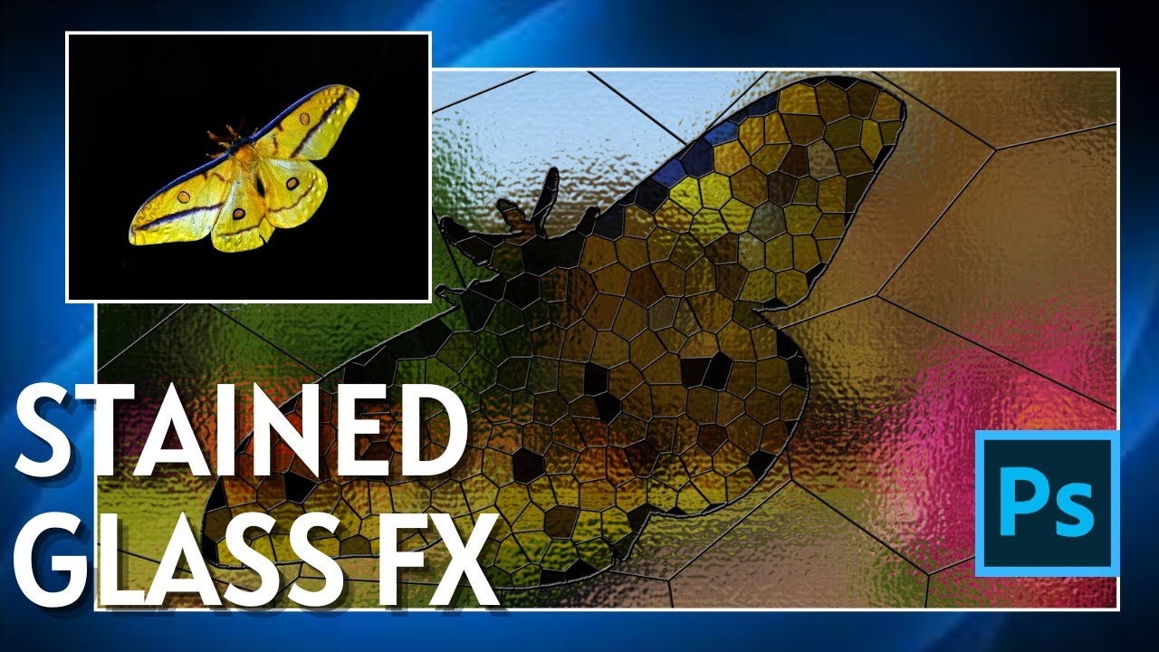 How to Turn Photos into Stained Glass Windows in Photoshop