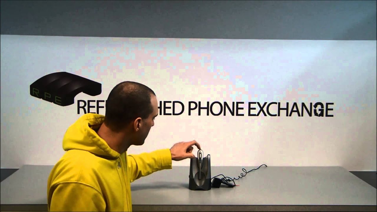 Pairing Your Plantronics CS50 Headset and Base