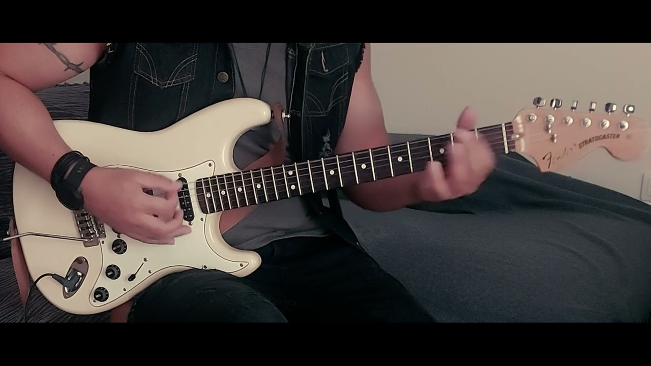 SCORPIONS - Alien nation (Rudolf's guitar cover)