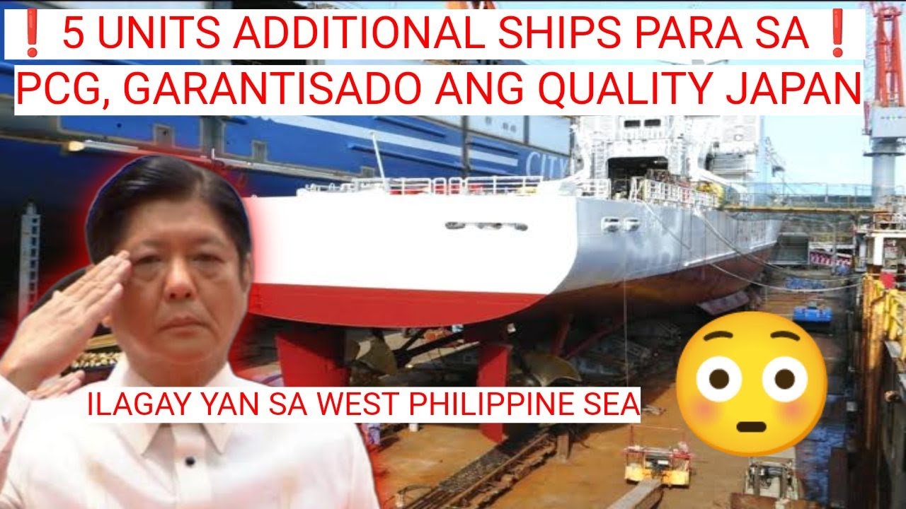 ❗❗ GOOD NEWS ADDITIONAL 5 UNITS 97M LONG MRRV SHIPS PARA SA PHILIPPINE COAST GUARD