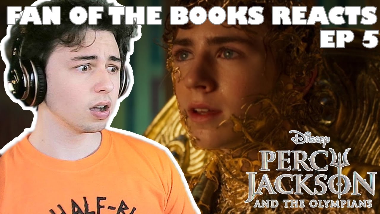 THE THRILL RIDE OF LOVE!!! Percy Jackson And The Olympians: Episode 5 | Reaction