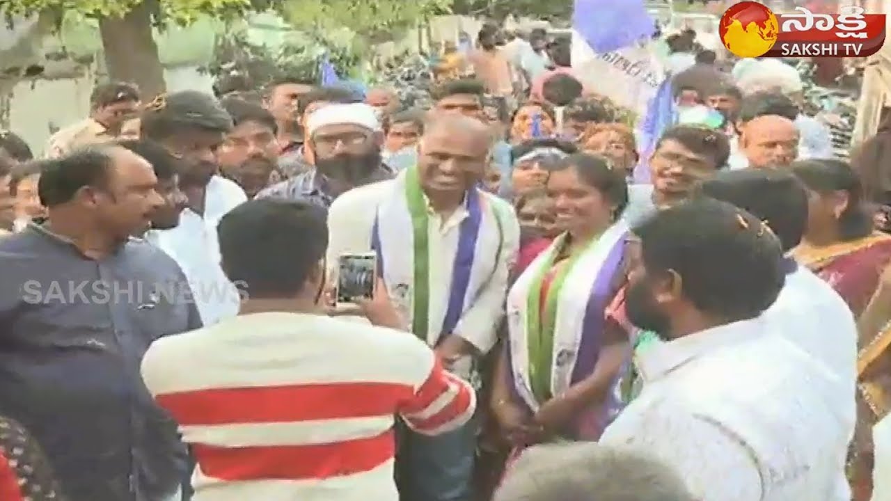 Vijayawada YSRCP MP Candidate Potluri Vara Prasad (PVP) Election Campaign