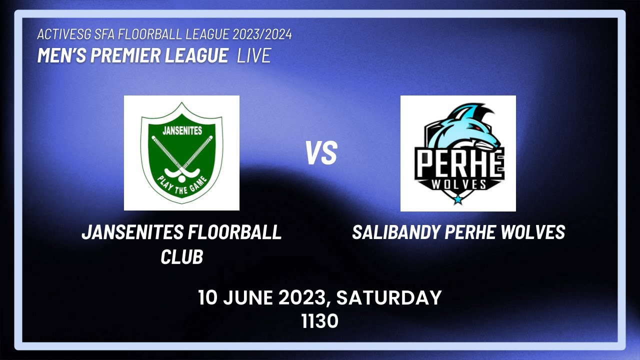 Jansenites Floorball Club - Sallibandy Perhe Wolves | SFL Men's Premier League 23/24 | LIVE