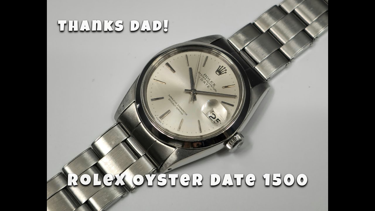 Rolex 1500 Oyster Date Vintage Watch - Will it fit?