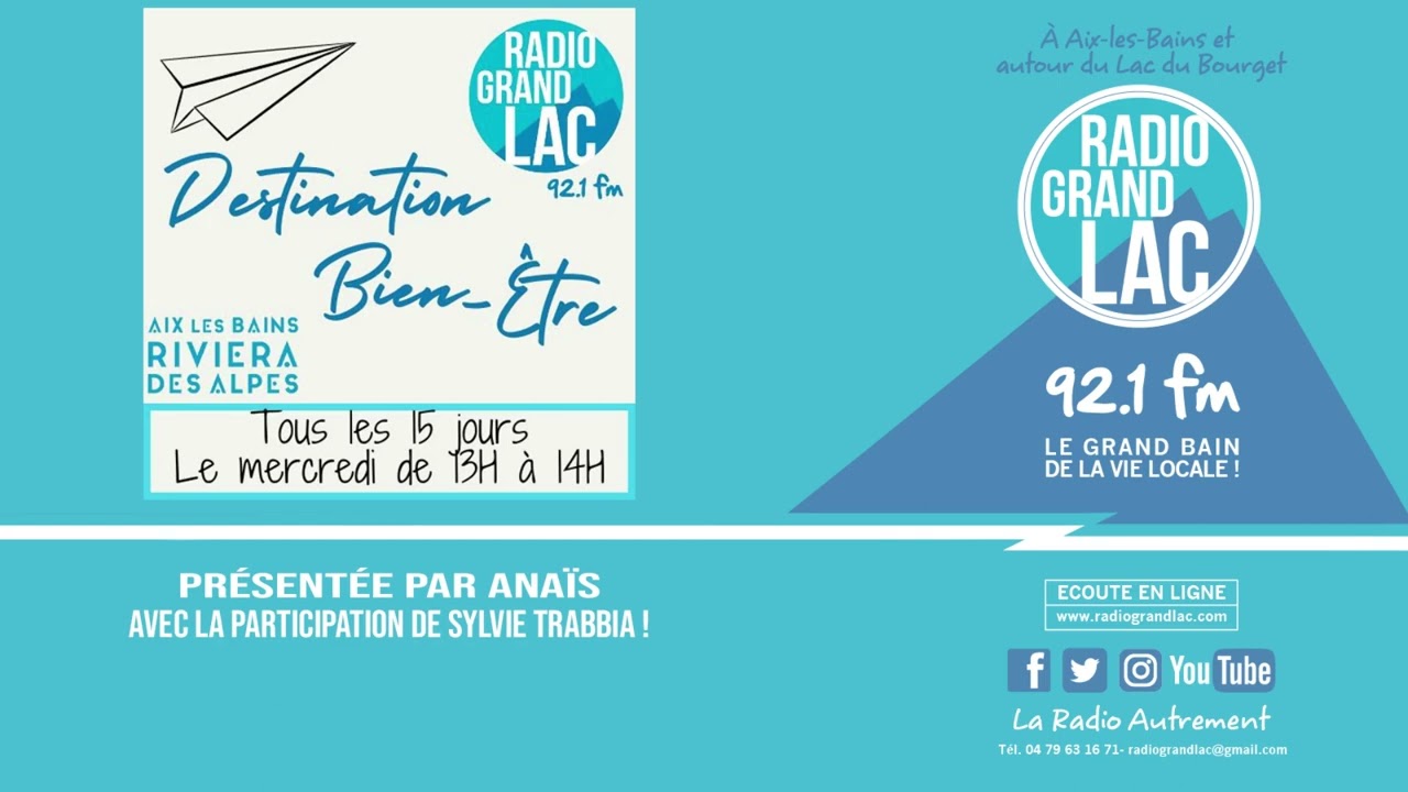 Destination bien-être - Invitée : Sylvie Trabbia - 29 / 11 / 2023