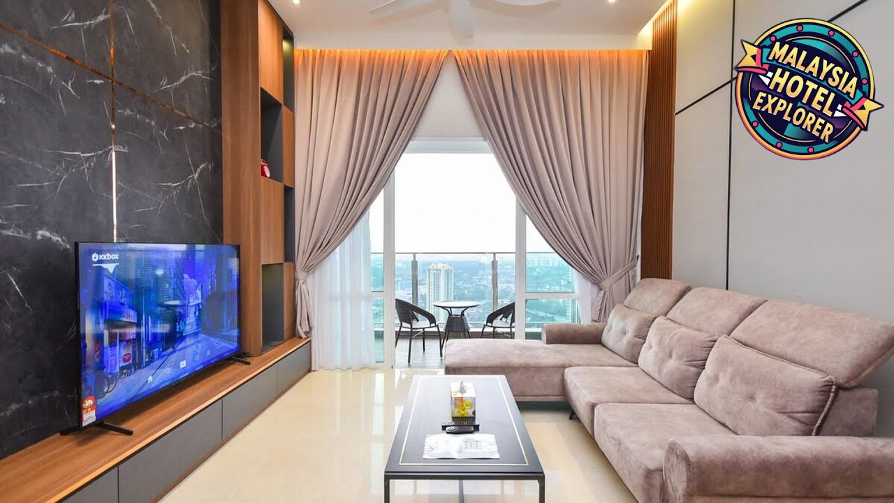 【Sunset View】Tritower Luxury Suite【6pax |Mahjong 】 | Johor Bahru, Malaysia | Hotel Review 🛏️