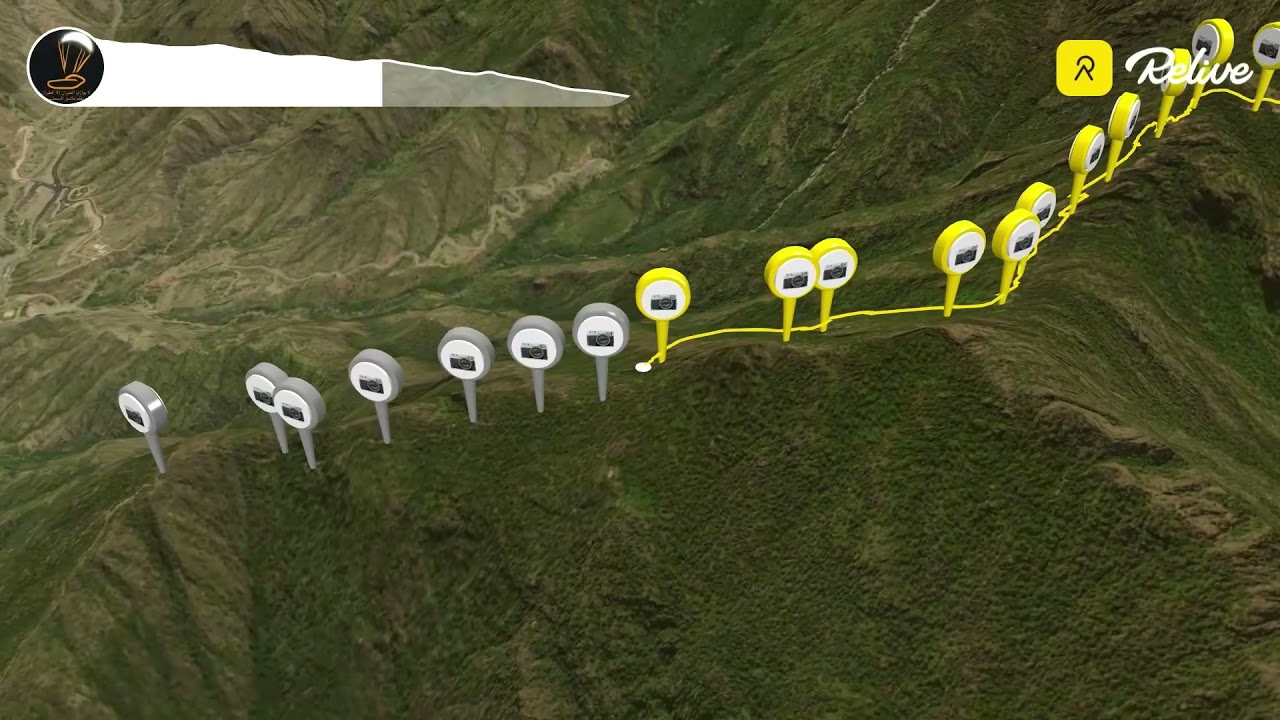 مسار عقبة القرون مع ضيوف من أيطاليا