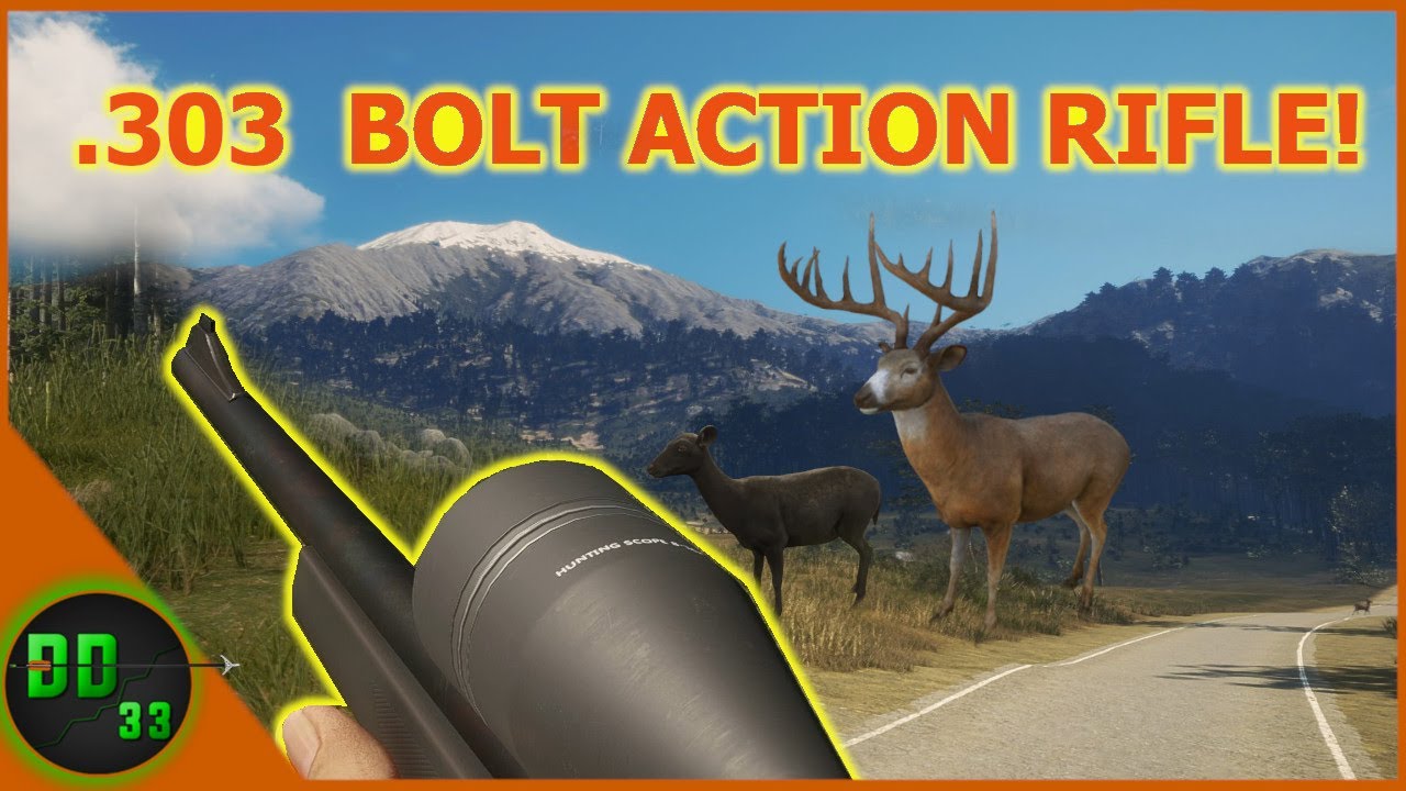 Whitetail Hunting with The 303 Bolt Action Rifle! Call Of The Wild