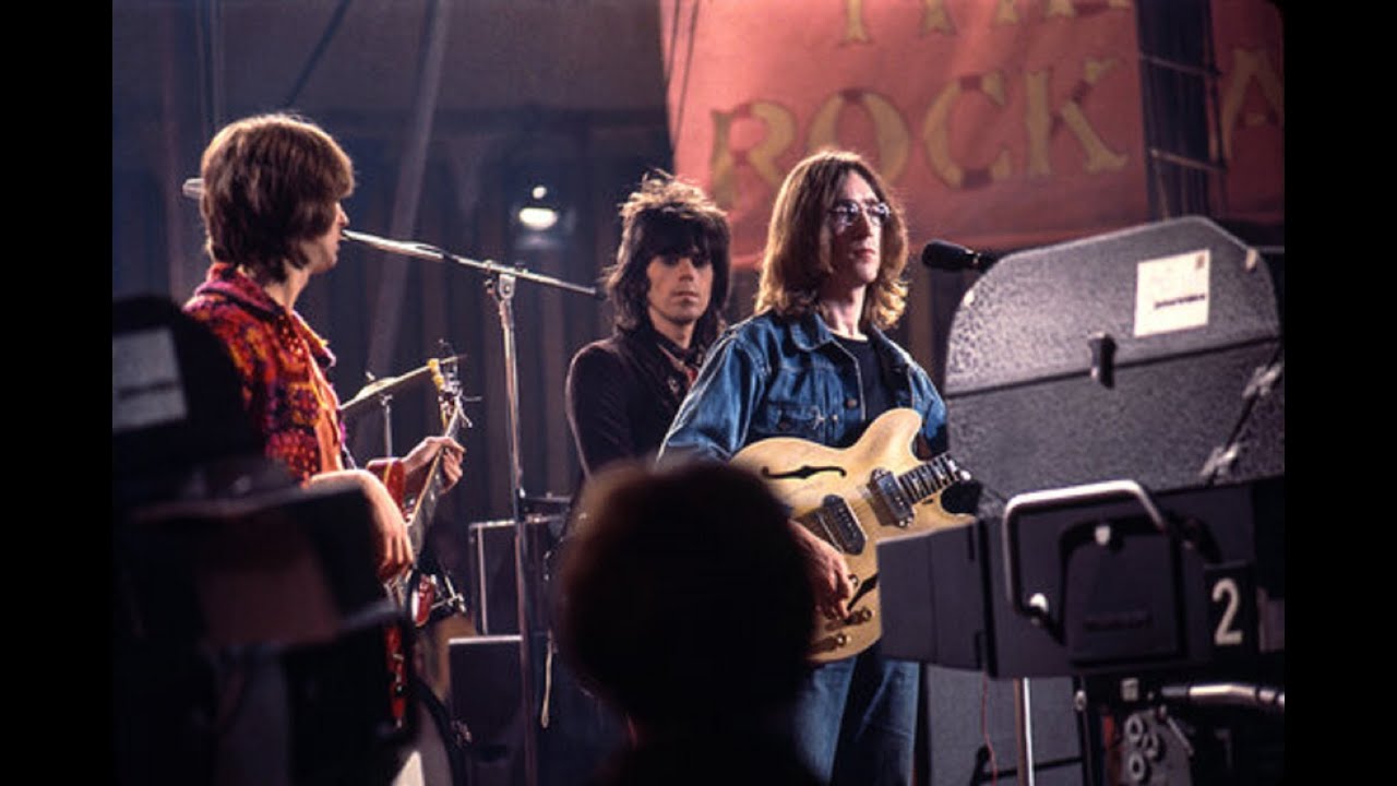 The Dirty Mac - Yer Blues - Whole Lotta (John, Eric, Keith, Mitch,Yoko, Ivry)