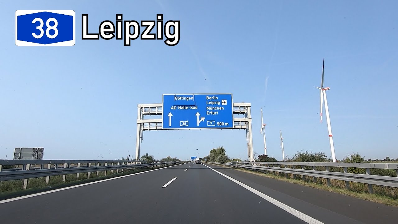 Germany: A38 Leipzig (A14 - A9)
