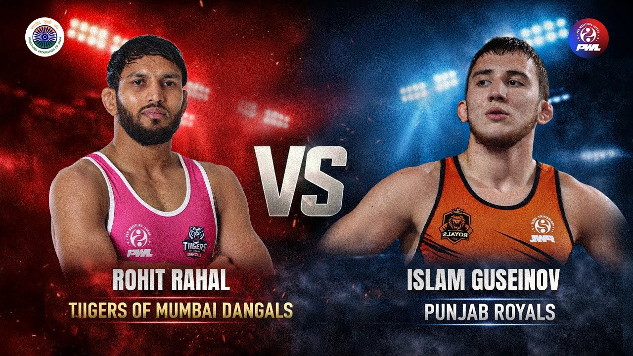 Rohit Rahal vs Islam Guseinov | 74 KG | PWL 2026 | Day 6 |Match 3 🔥🤼&zwj;♂️